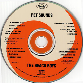 The Beach Boys Pet sounds imagen del cd