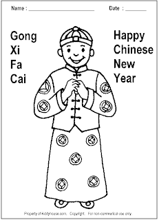 Chinese New Year Coloring Pages: Free Chinese New Year Coloring Pages