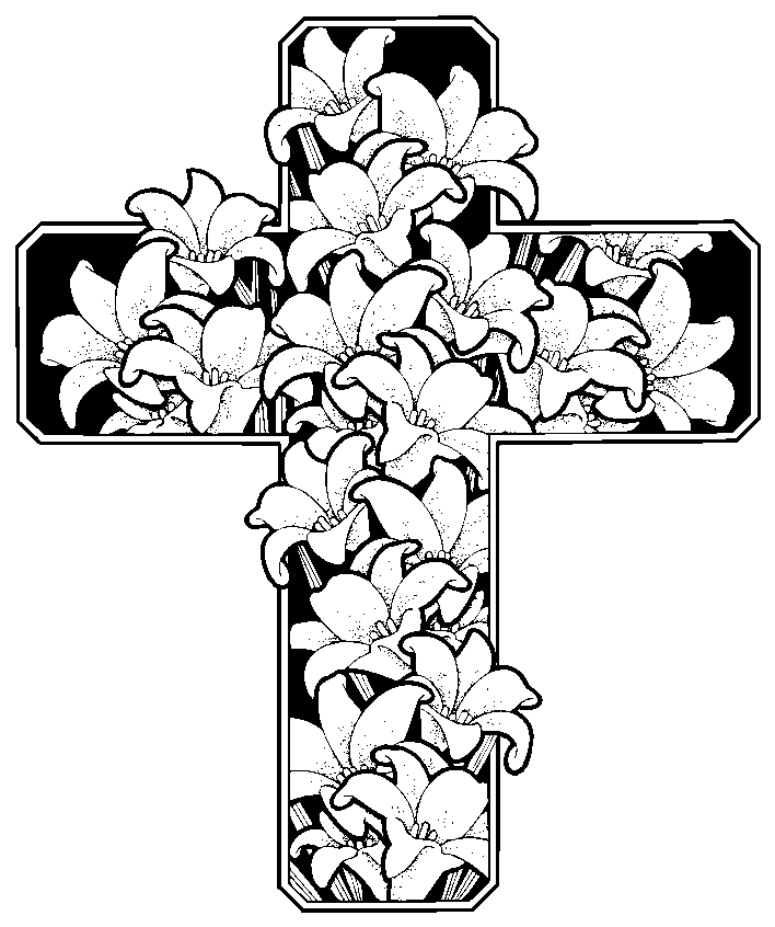 Easter Coloring Pages: Religious Easter Coloring Pages, Religious