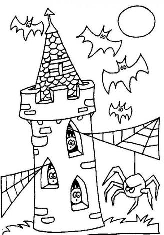 Free Coloring Pages: Halloween Coloring Pages, Free Halloween Activity