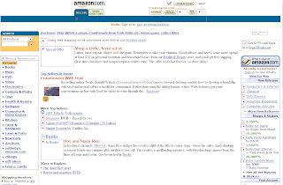Amazon Screenshot in 2002