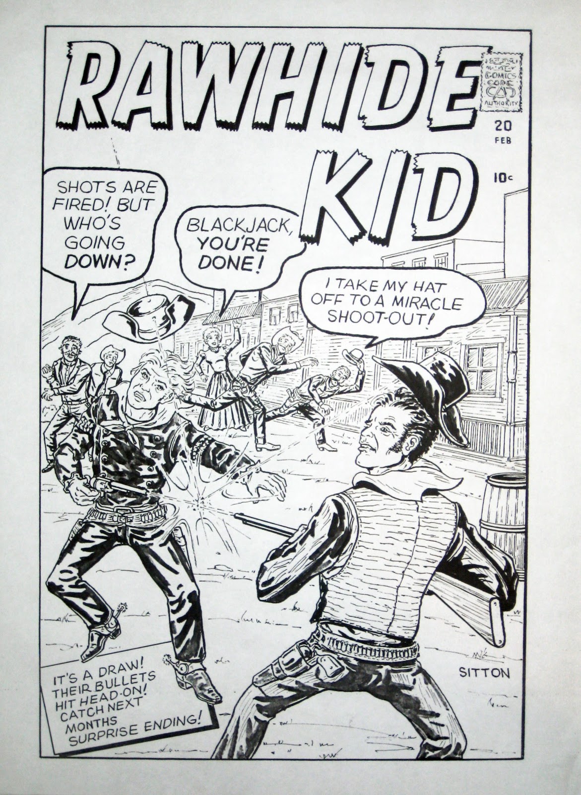 RAWHIDE KID 20 one minute later [From the collection of Michael Finn]