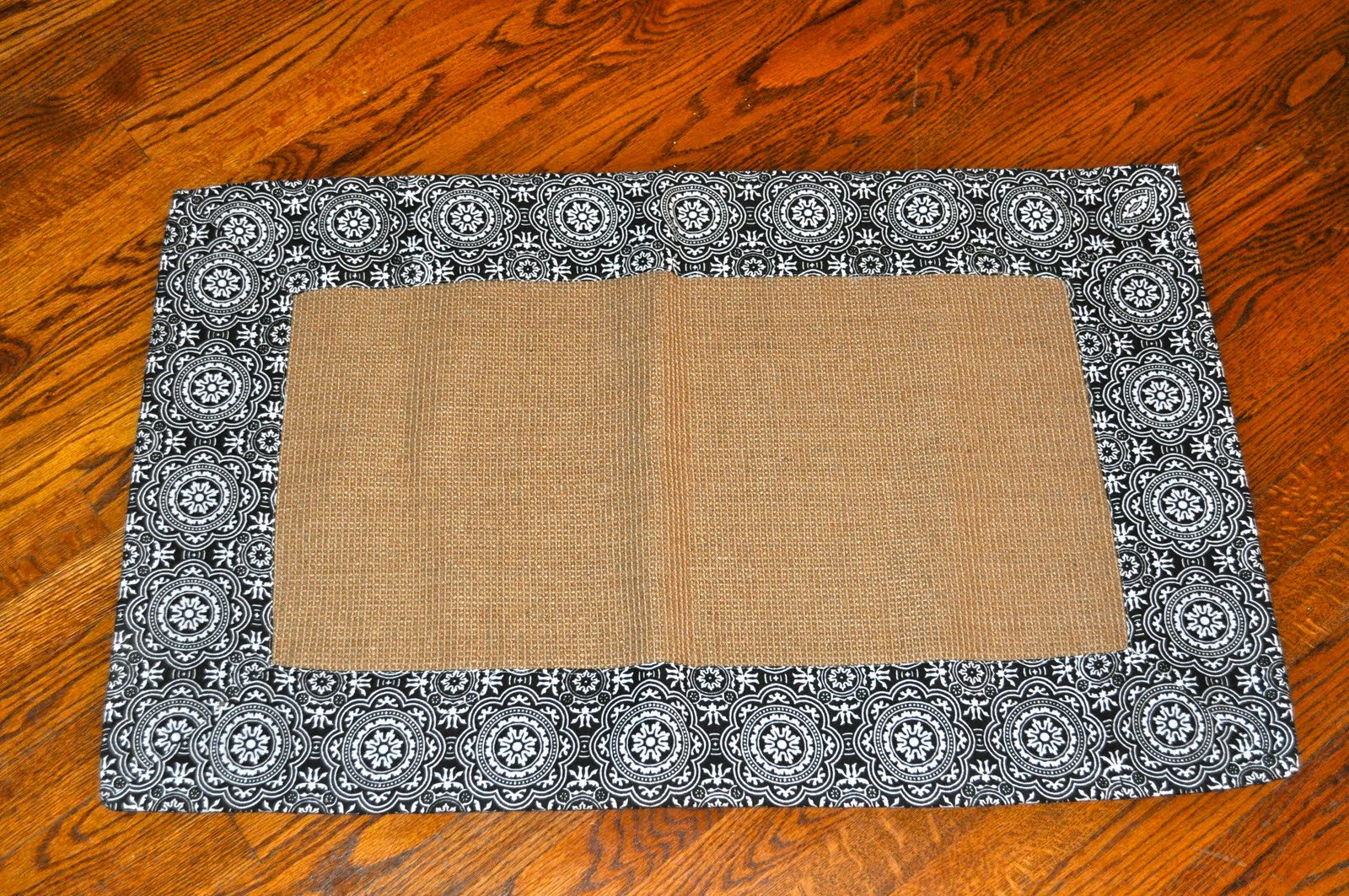 Martha Shmartha Freezer Paper Monogrammed Doormat Tutorial