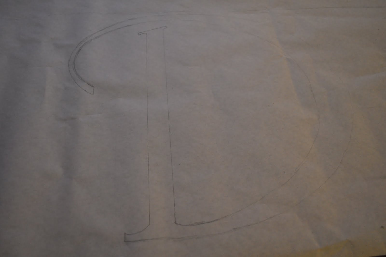 Martha Shmartha Freezer Paper Monogrammed Doormat Tutorial