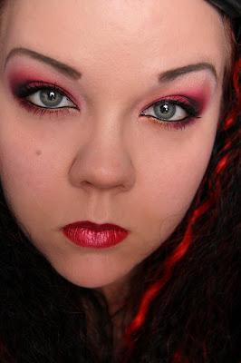 Makeup your Jangsara: Red Hot makeup with tutorial