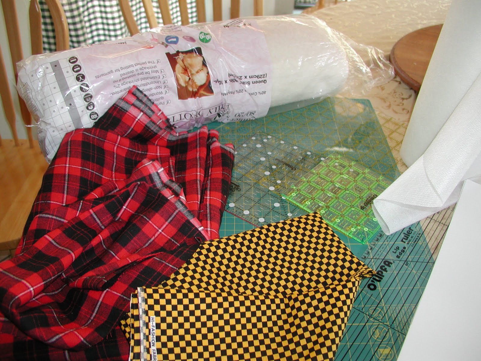 Quilty Pleasures Rag style tshirt quilt tutorial