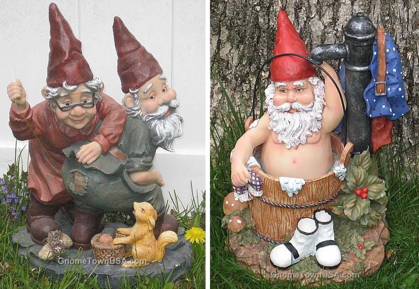 Gosto Disto! Gnomos de Jardim Garden Gnomes