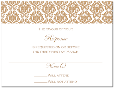 Minji 39s Wedding Invitation Reception and RSVP Cards