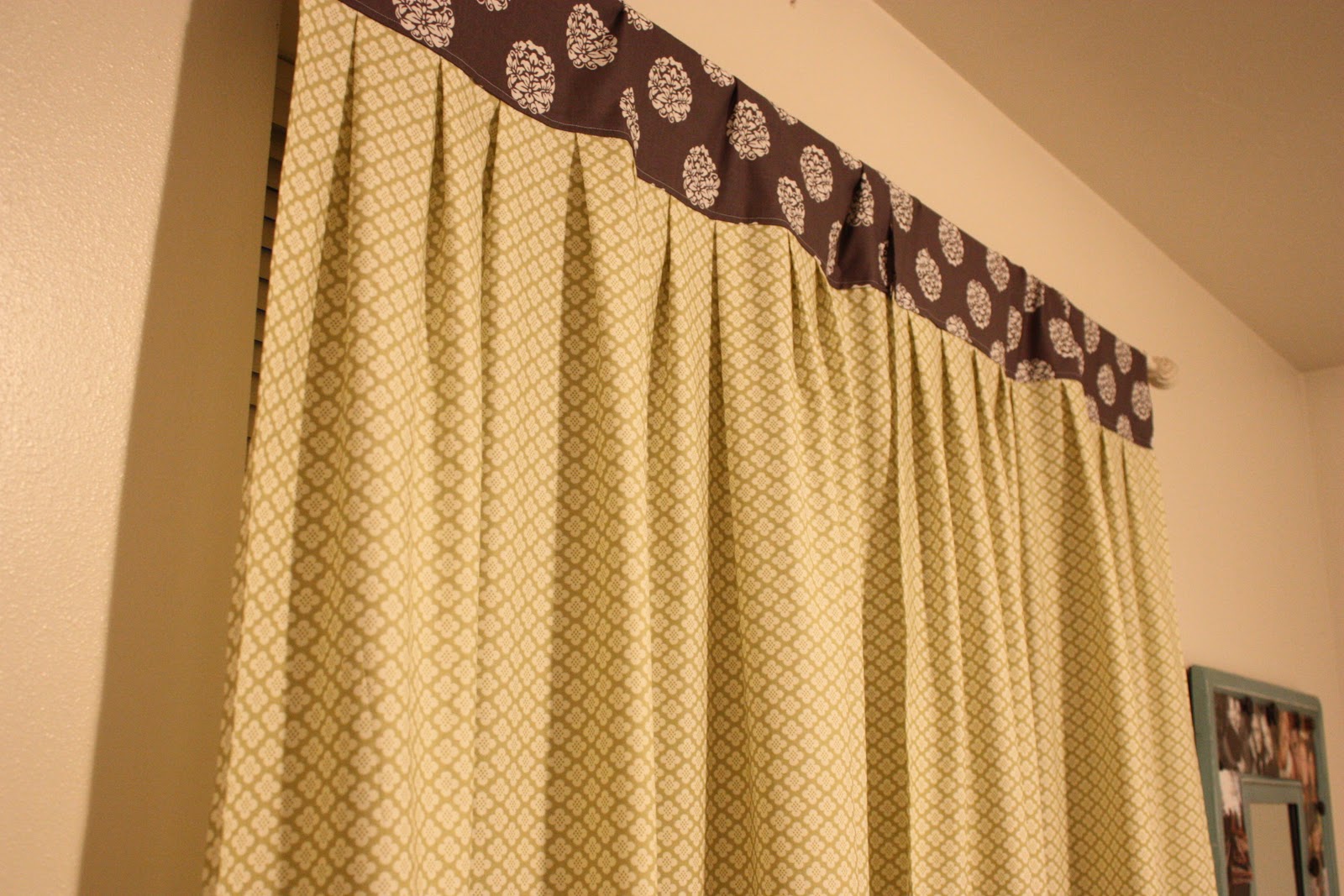 Mr. & Mrs. Phillips Curtains Homemade w/ Love!