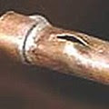 Burst frozen copper pipe