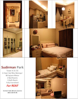 Nusaiklan Iklan Gratis Sewa Apartemen Murah Sudirman Park