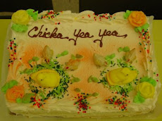 The staff at the library is so eggcited that we had a special Chick-It-Out lunch to celebrate!