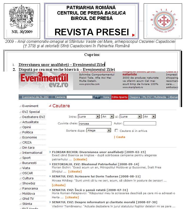 [Patriarhia+Romana+si+Bichir+Patapievici+Tismaneanu+vs+Roncea.JPG]