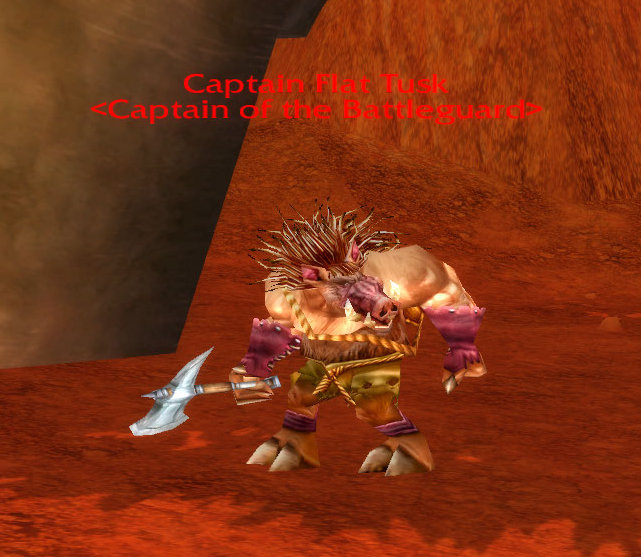 Glimpses of Azeroth Terror of Durotar Captain Flat Tusk