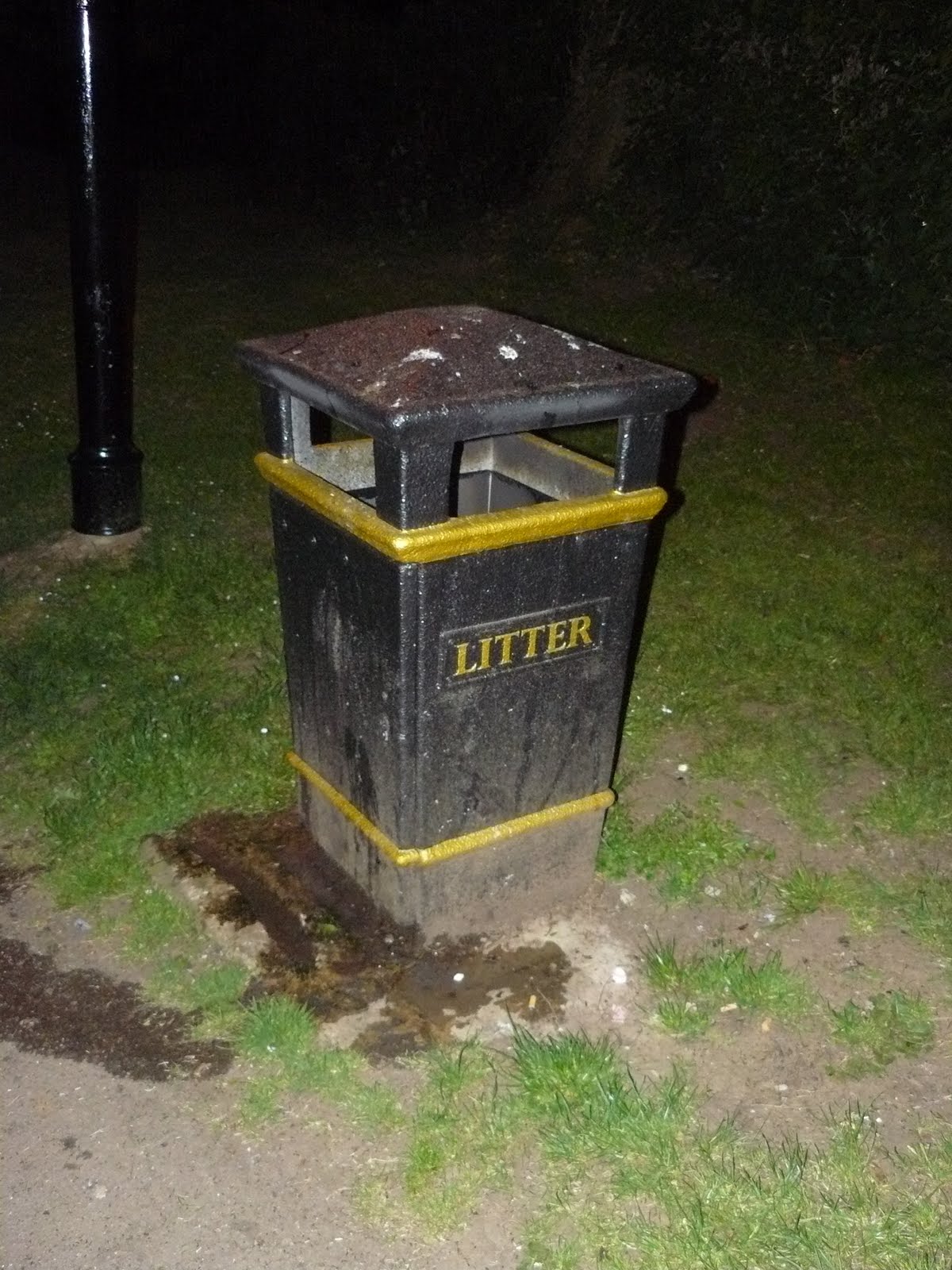 Martin Brookes Oakham Bin Fire Oakham Saturday