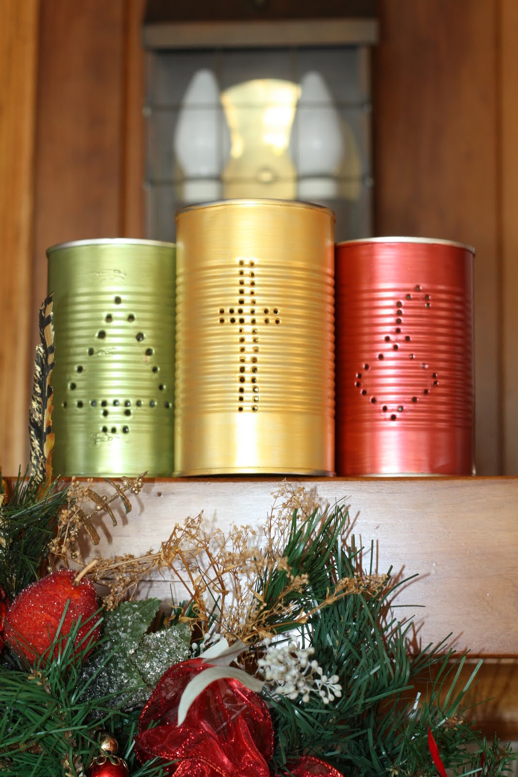 Life At Willow Cottage Tin Can Luminaries