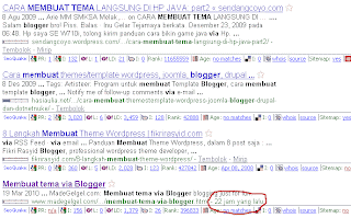 waktu yang diperlukan untuk masuk search engine