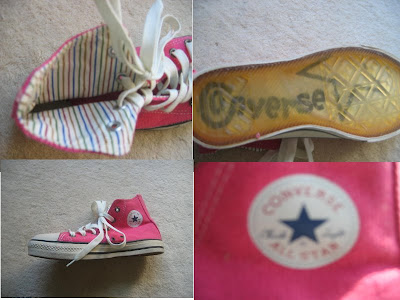 converses roses basses