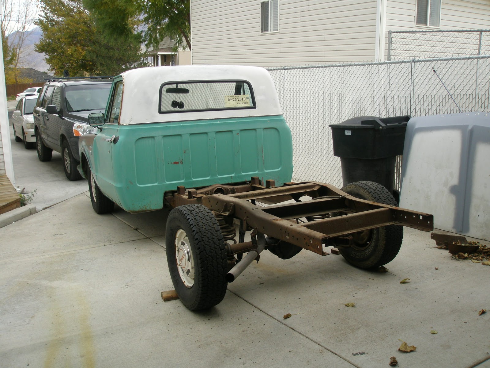 1967 Chevy C10 Long Bed to Short Bed Conversion Cutting the bed soon