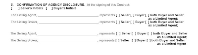 The Porch: Utah's New REPC Section 5. Confirmation of Agency Disclosure