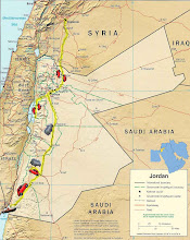 Route through Jordan