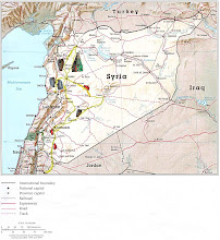 Route through Syria