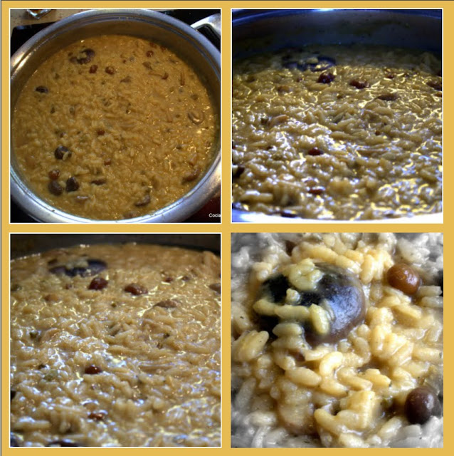 Cocianita Risotto Carnaroli con espárragos y setas