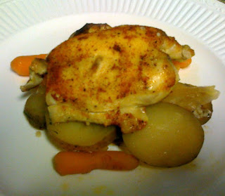 What Kara's Cookin': Slow Cooker Chicken Thighs with Carrots & Potatoes