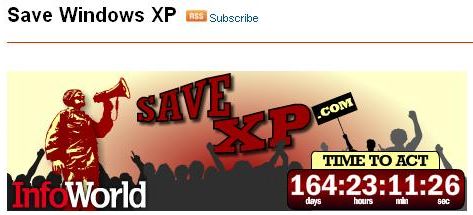 Le site du jour : Sauvez Windows XP !