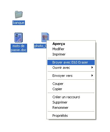 Easy & Secure Eraser, le broyeur de données