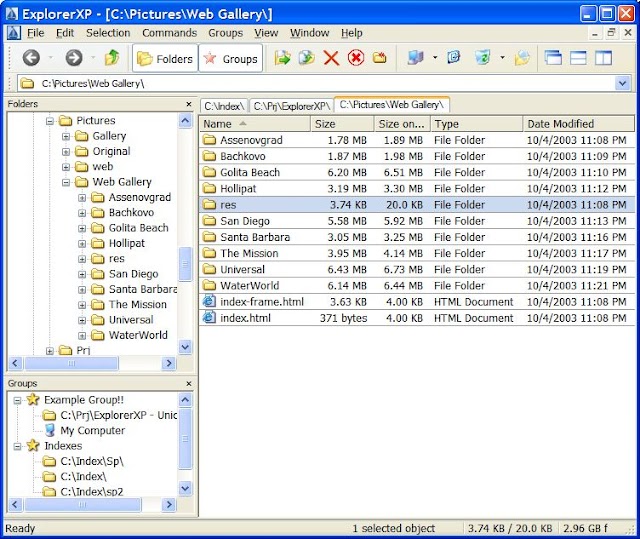 ExplorerXP : un remplaçant de l'explorateur Windows