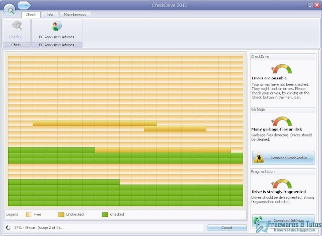 CheckDrive : un logiciel gratuit pour vérifier les erreurs de vos disques durs