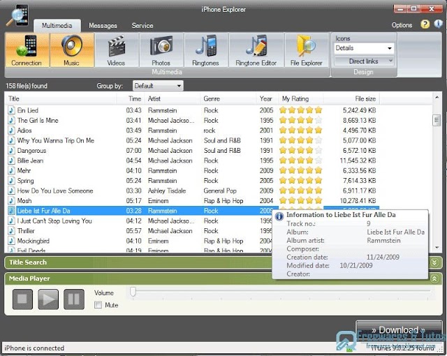 iPhone Explorer : un logiciel gratuit pour utiliser votre iPhone comme une clef USB