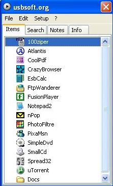 Usbsoft Micron, la compilation portable minimaliste