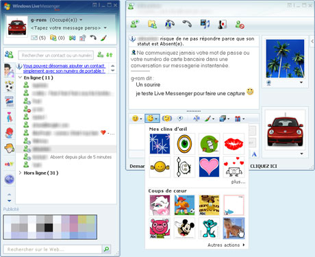 Le site du jour : Personnalisez Windows Live Messenger