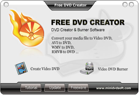 Free DVD Creator : convertir et graver des vidéos sur DVD