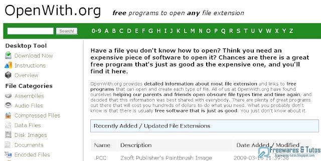 OpenWith : quel logiciel peut ouvrir ce fichier ?