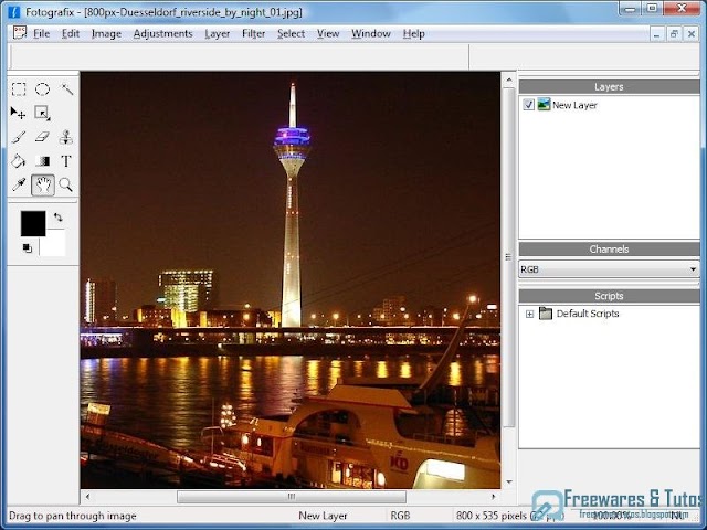 Fotografix : un logiciel portable pour éditer vos photos