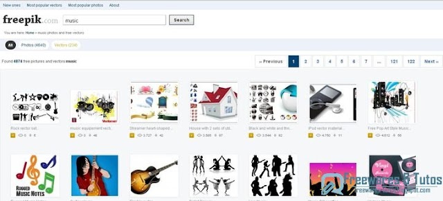 Le site du jour : Freepik - un moteur de recherche de photos, illustrations et images vectorielles libres