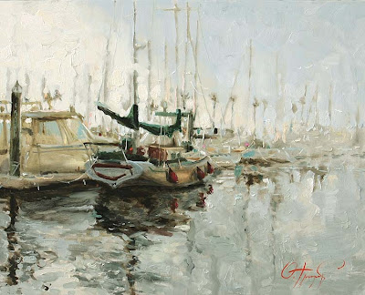Yacht and Boat Painting by Oleg Trofimov, Russian Artist ~ Blog of an ...