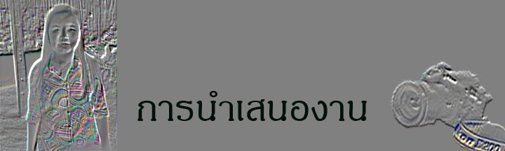 การนำเสนองาน