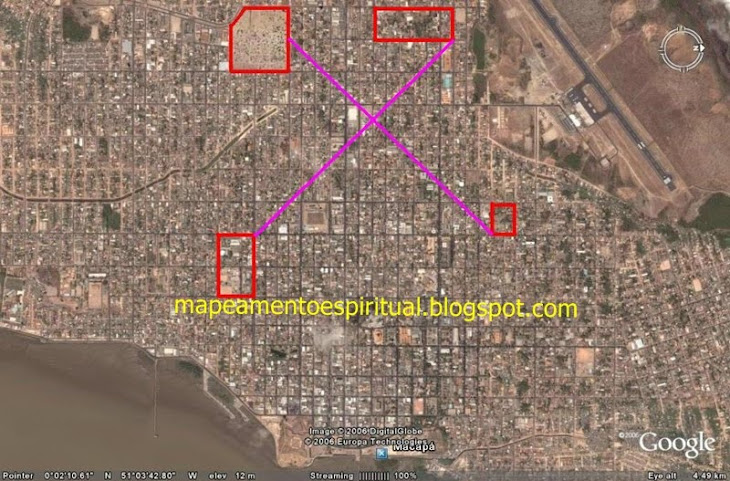 2 - Macapá (AP) - Ligando-se os principais locais de adoração católicos (igrejas e capelas)