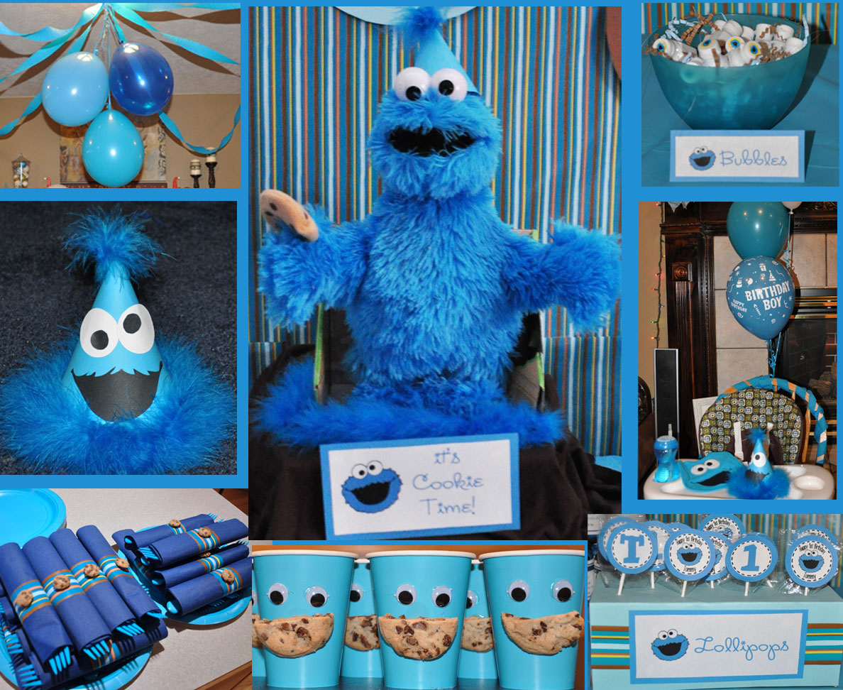 Sutherlands 2008 2012 Cookie Monster Birthday Party Sutherlands 2008 2012 Cookie Monster Birthday Party