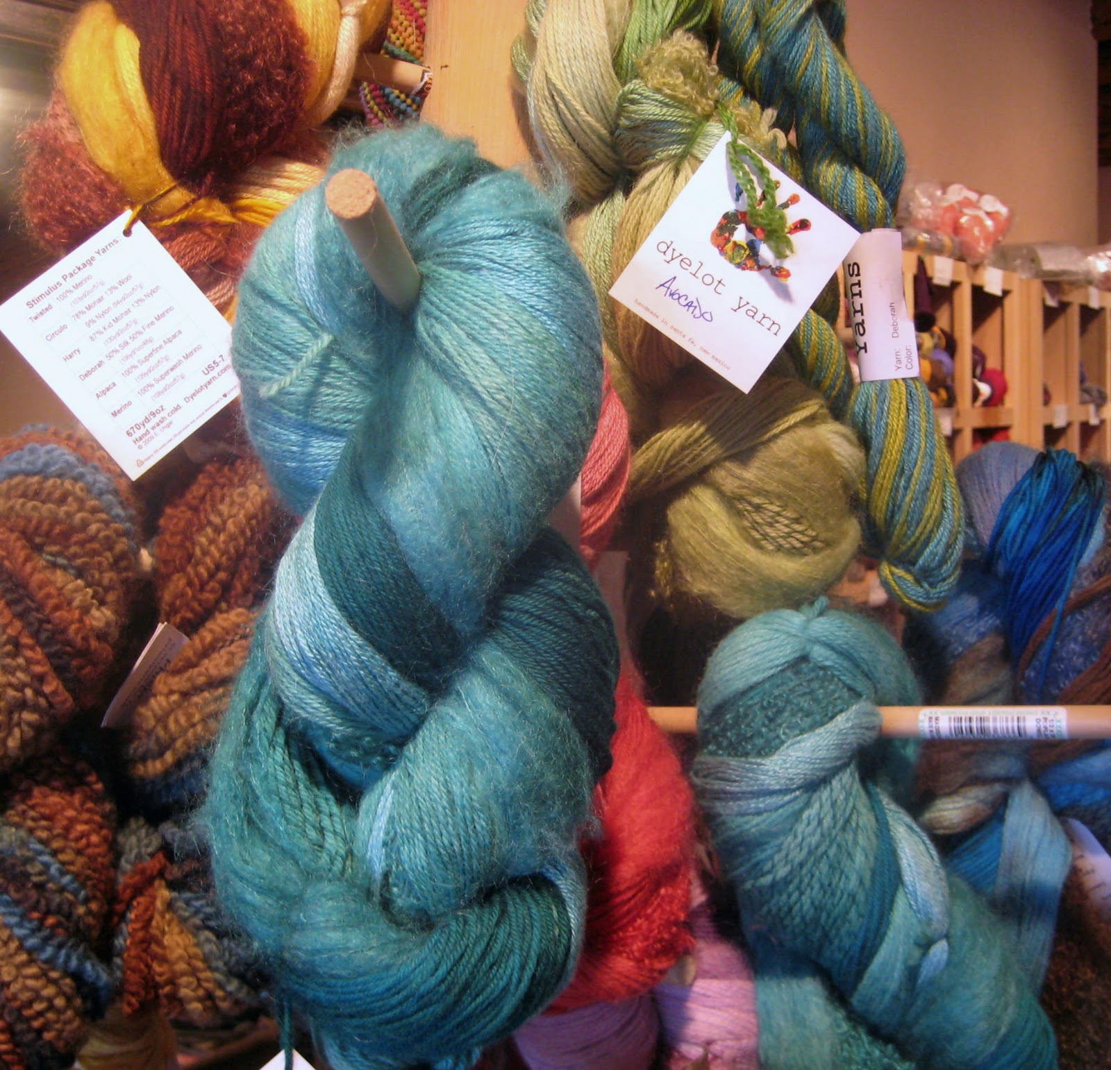 Robin Ulrich Studio Knitting in Santa Fe