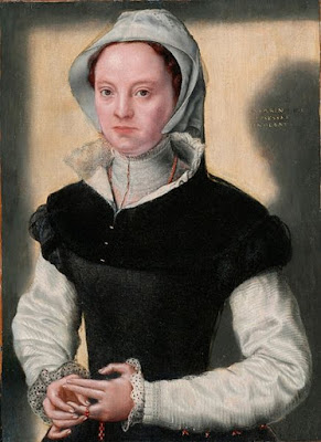Caterina Van Hemessen, Portrait d'une dame Caterina Van Hemessen, Portrait d'une dame