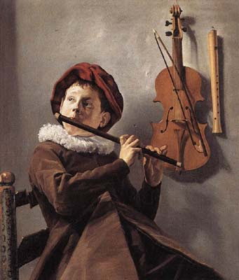 Judith Leyster, Jeune joueur de flûte