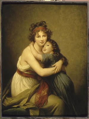 Autoportrait avec sa fille Jeanne-Lucie (1789), Elisabeth Vigée-Lebrun Autoportrait avec sa fille Jeanne-Lucie (1789), Elisabeth Vigée-Lebrun