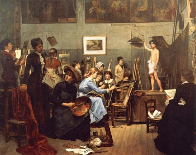 L'Atelier des Femmes (1881), Marie Bashkirtseff