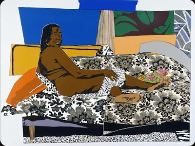 Mama Bush, One of a King II (2009), Mickalene Thomas Mama Bush, One of a King II (2009), Mickalene Thomas