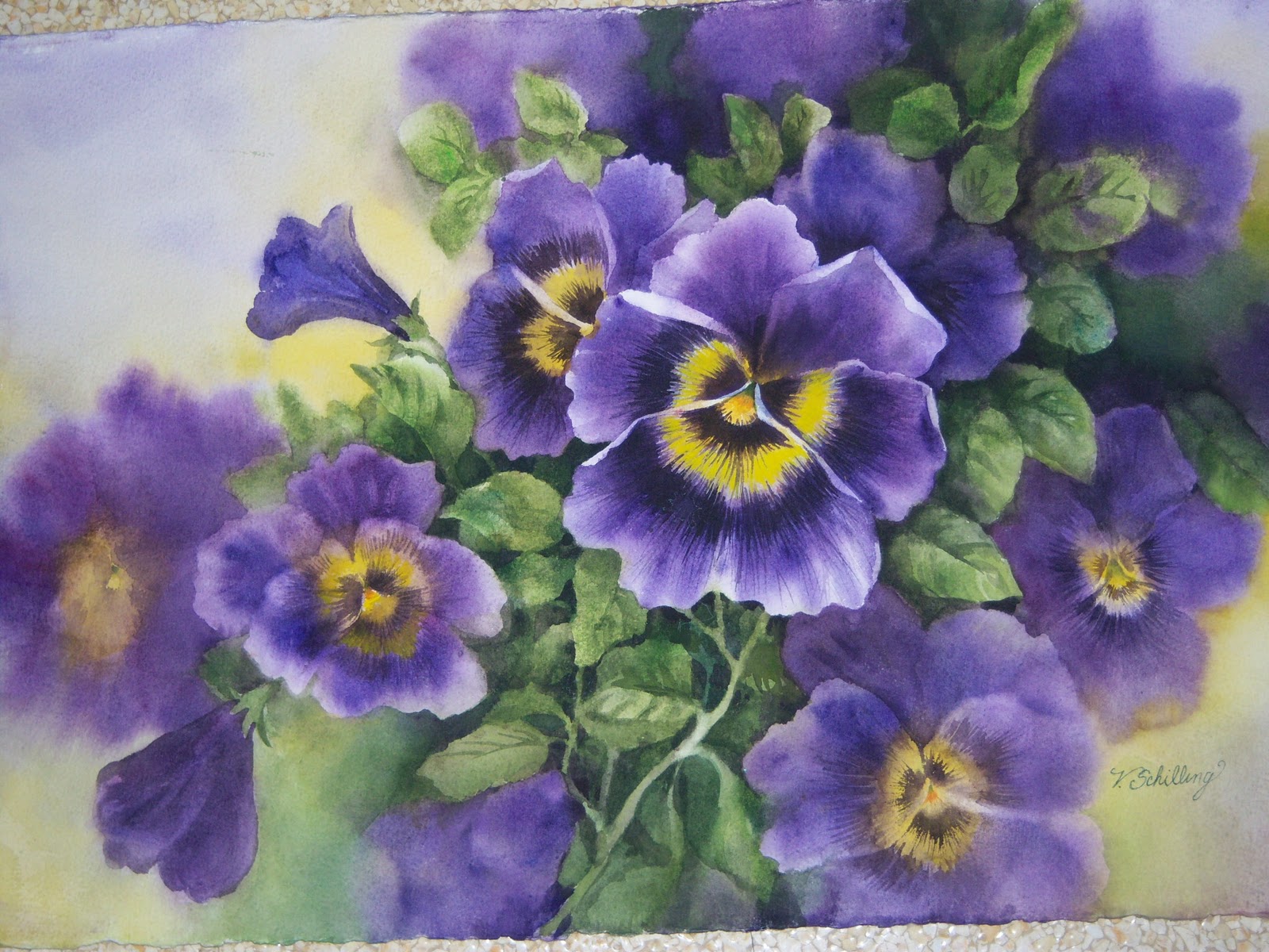 Paintings Of Flowers 02 All Best Art